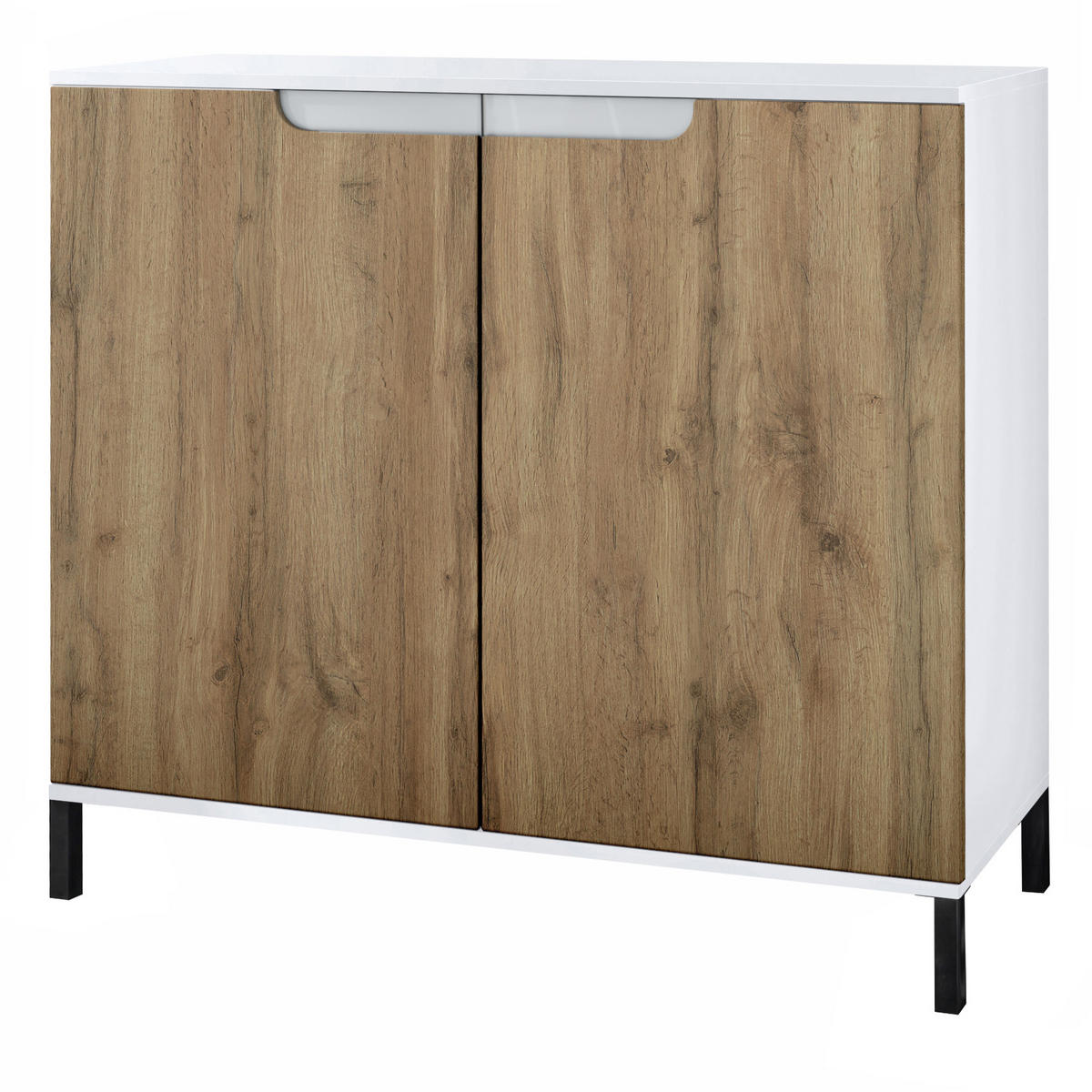 KOMMODE Sylt Eiche Wotan - Eiche Wotan, Holzwerkstoff (92.5/83.5/35cm) - Vladon