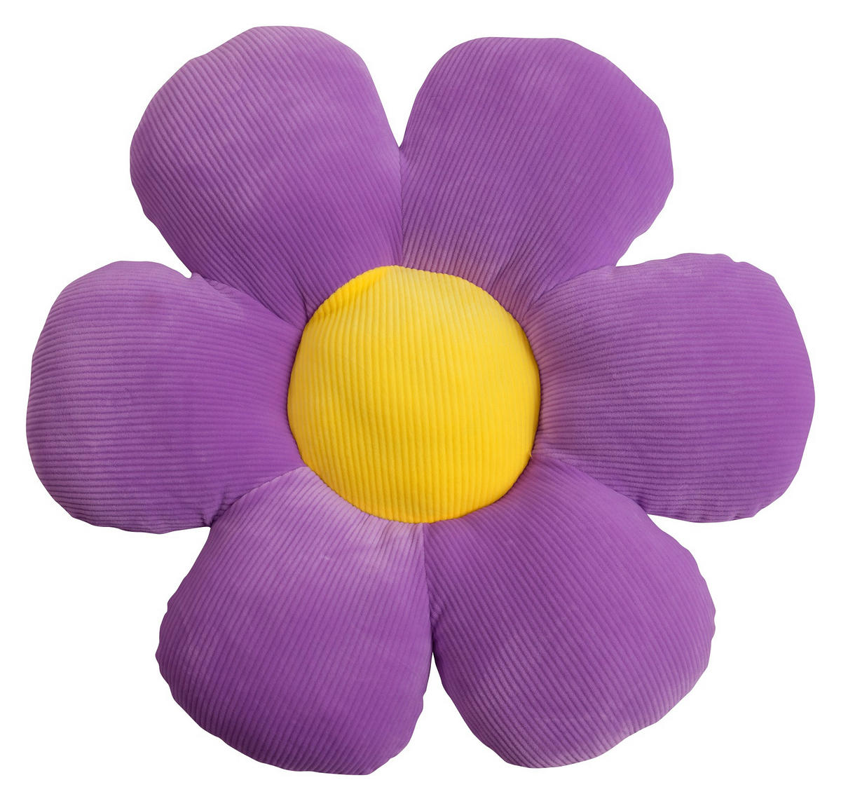 DEKOKISSEN Minni Blume - Lila, Textil (50cm) - Magma Heimtexx