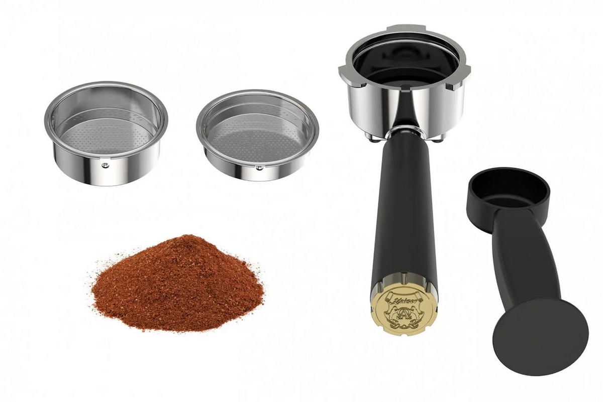 KAFFEEMASCHINE KA 2001 R Empire, Edelstahl, 19 bar, Siebträger-Espressomaschine - Edelstahlfarben, Metall (14.5/31/29.5cm) - Kaiser Küchengeräte