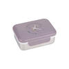 EDELSTAHL LUNCHBOX Adventure Libelle 17,3 x 13,3 x 6,9 cm - Lila, Metall (13.3/6.9/17.3cm) - Lässig
