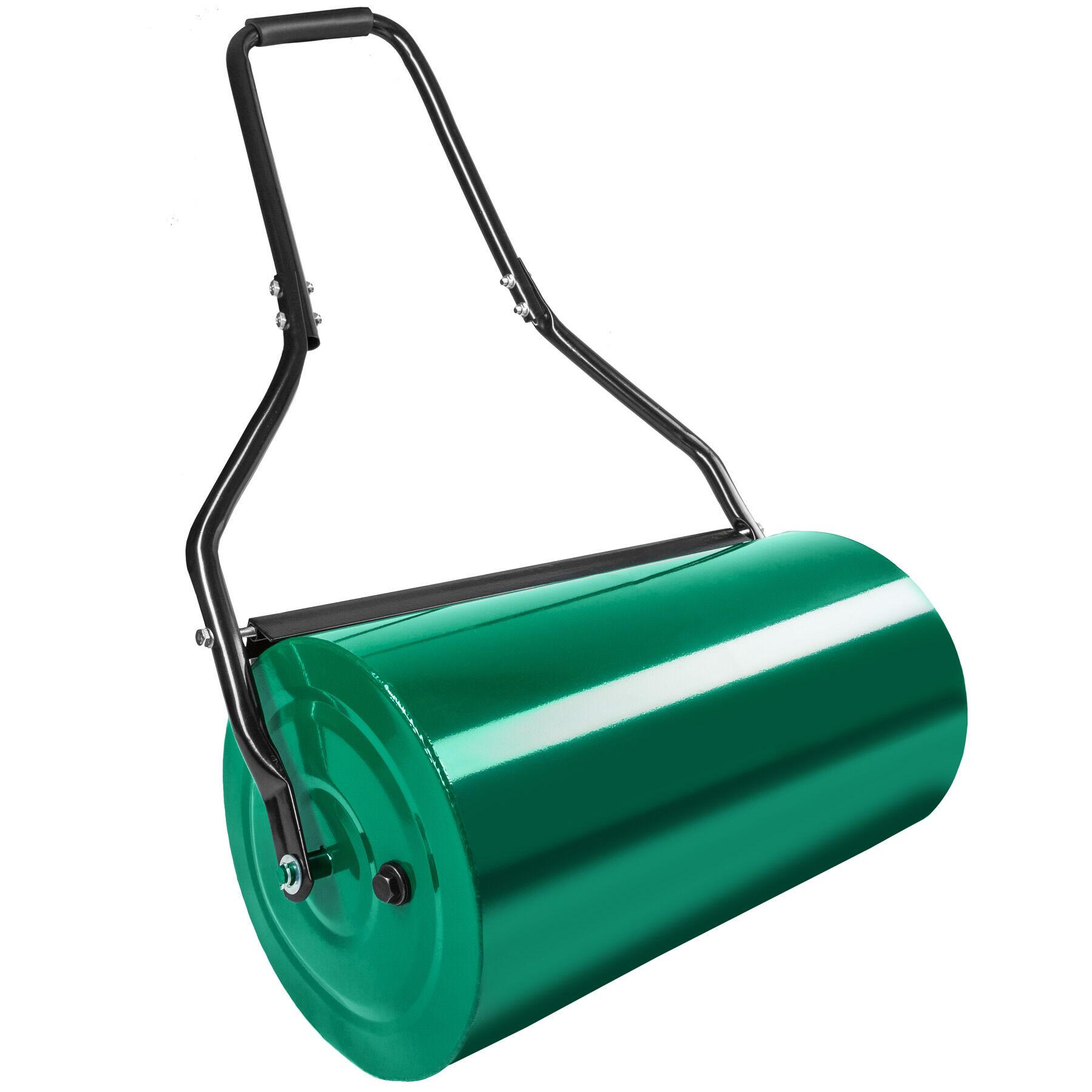 RASENWALZE ,gepolsterter Handgriff,grün - Grün, Metall (60/107/31cm) - tectake