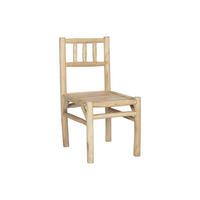 GARTENSTUHL - 45 cm x 54 cm - Holz, Platte - Naturfarben Hell - TULUM - Naturfarben, Holz (45/90/54cm) - Vente-Unique