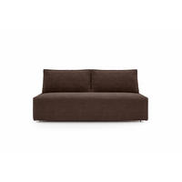 SCHLAFSOFA Mit Bettkasten DUO, Stoff Poso, Braun - Braun, Holz (198/89/90cm) - Kaiser Möbel