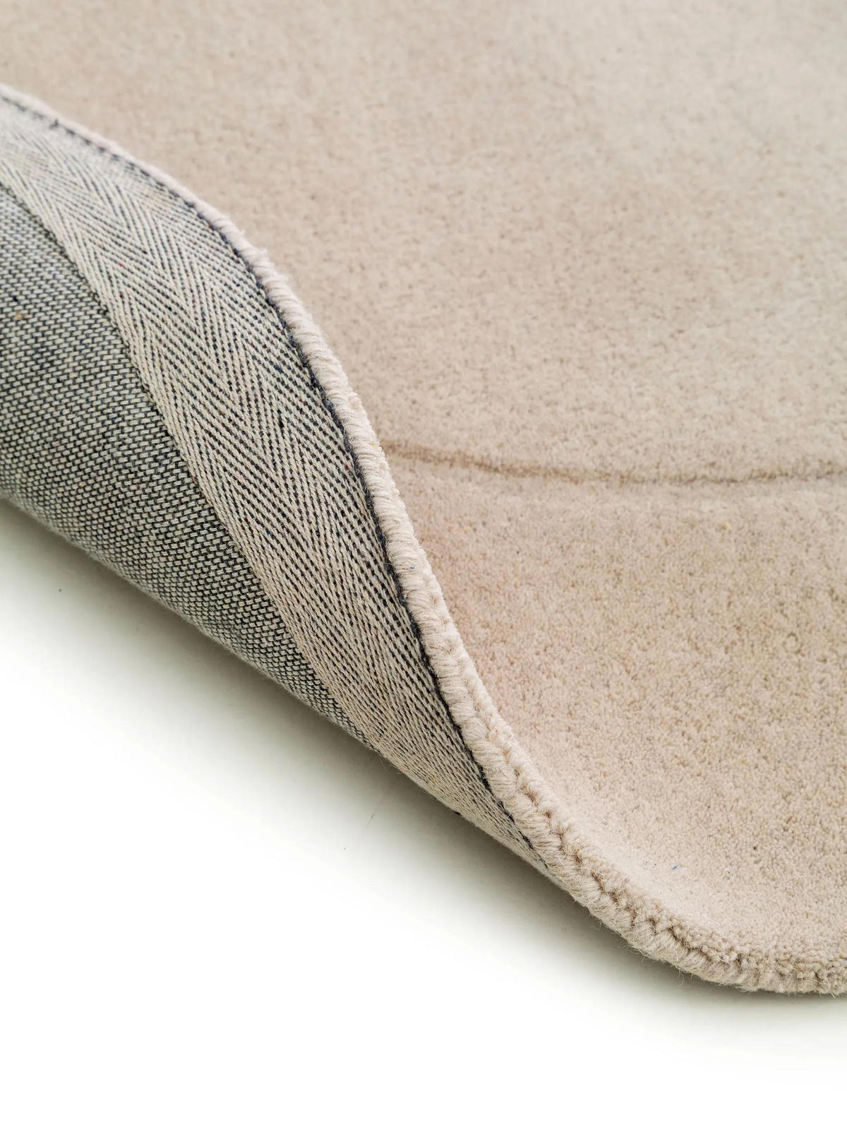 WOLLTEPPICH Shape Cream 140x200 cm - Creme, Textil (140/200cm) - benuta Pure