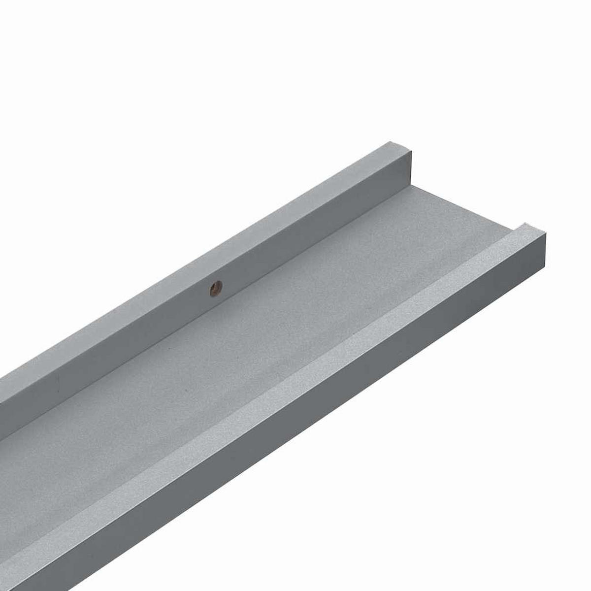 BILDERLEISTEN 2Er Set Grau 40/9/3 Cm Mdf - Grau, Holzwerkstoff (9/3/40cm) - vidaXL