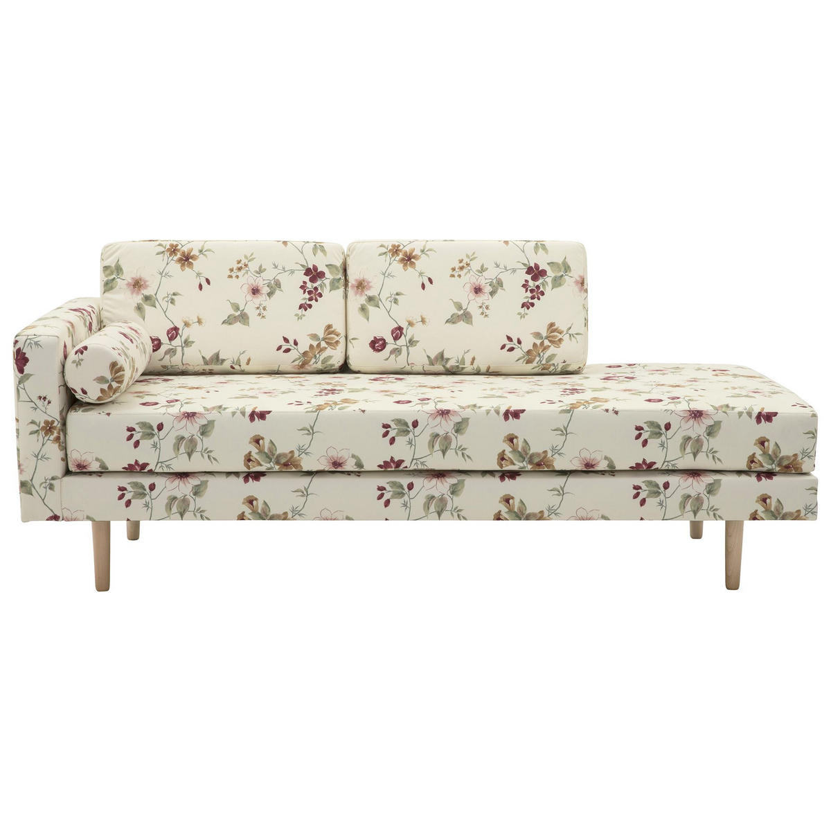 RECAMIERE Armlehne links Keara Flachgewebe weiß - Weiß, Kunststoff (190/87/81cm) - 58aufmkessel