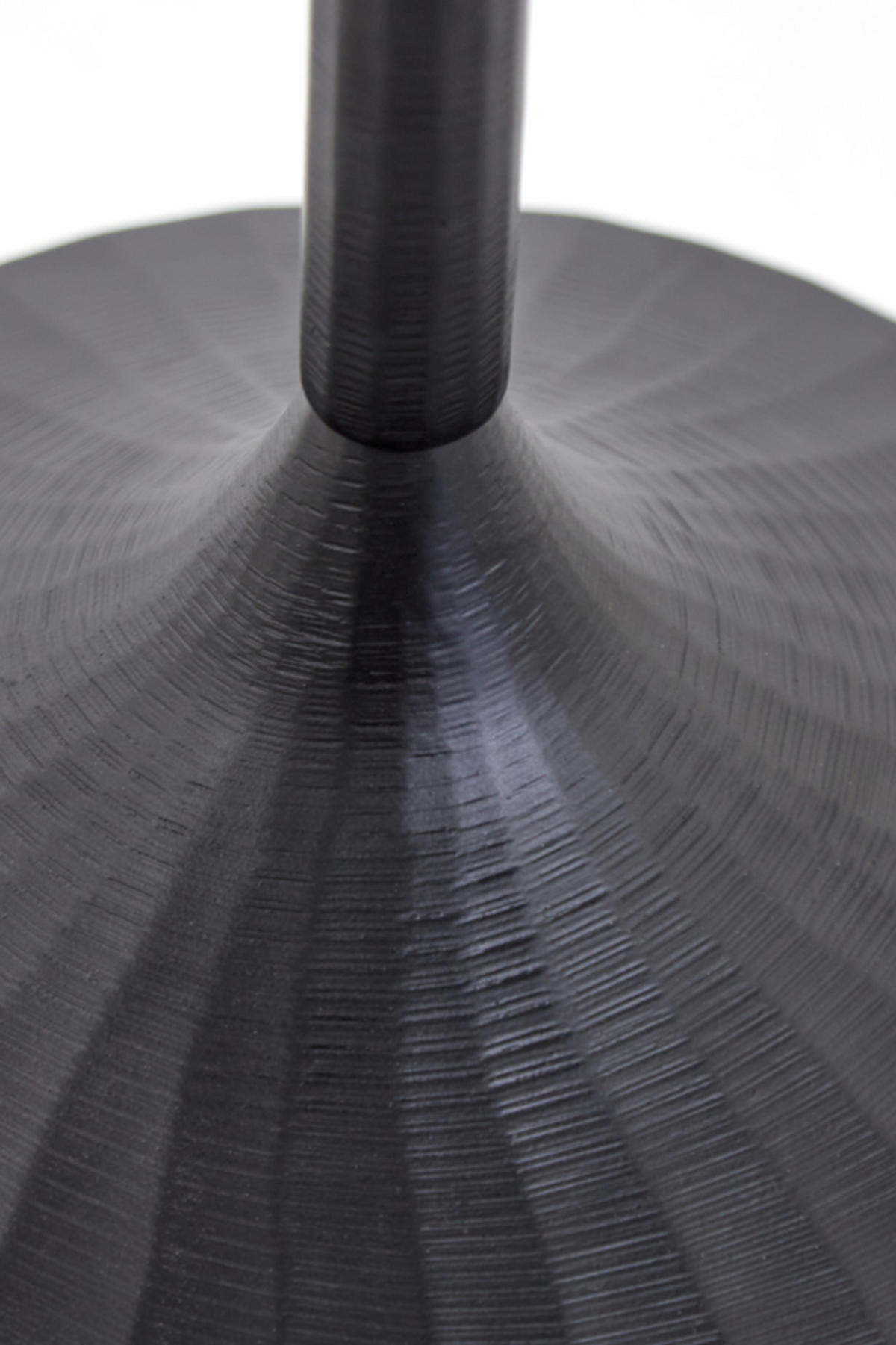 BEISTELLTISCH Janna Schwarz Ø50/60 cm - Schwarz, Metall (50/50/60cm) - Light & Living