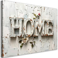 LEINWANDBILD Inschriften und Zitate 120x80cm - Beige, Textil (120/80cm) - Feeby