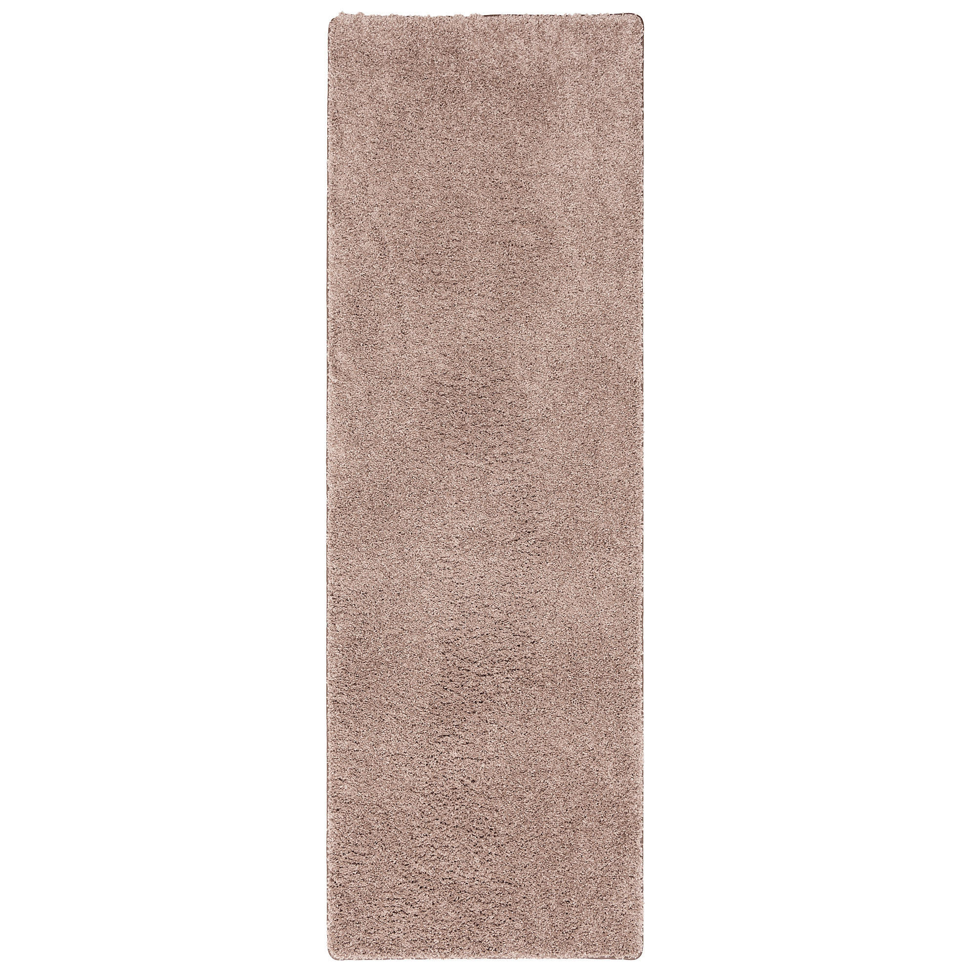 LUXUS HOCHFLOR LANGFLOR LÄUFER TEPPICH MILANO - Mauve, Textil (80/320cm) - Snapstyle