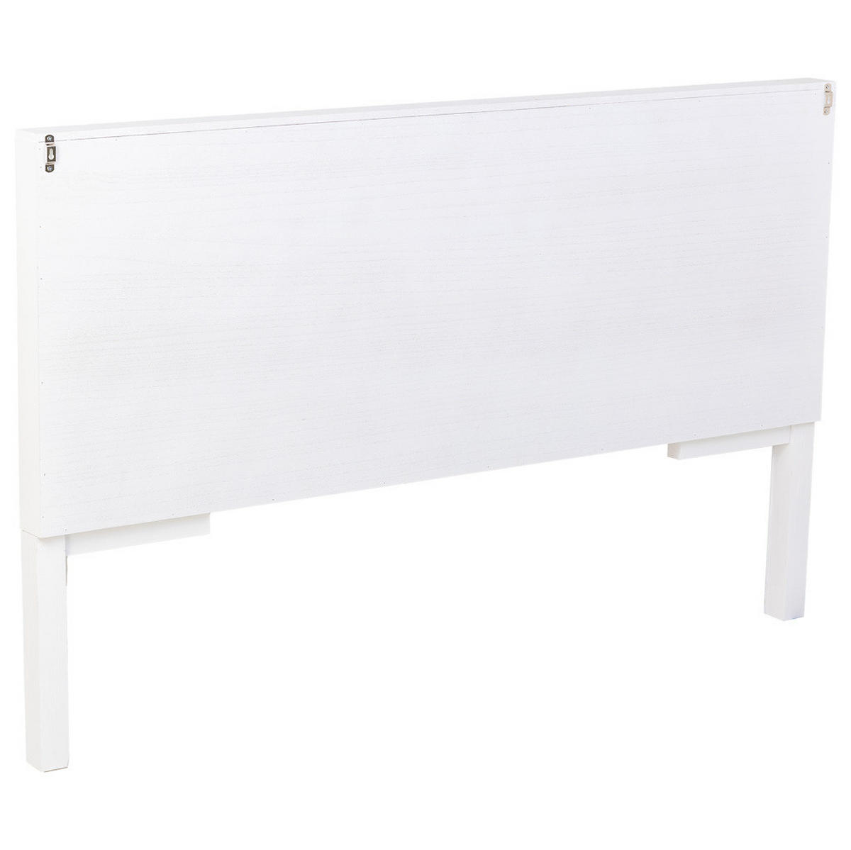 KOPFTEIL aus Holz, weiß, 160x7x100cm - Weiß, Holz (160/100/7cm) - Wanderlust