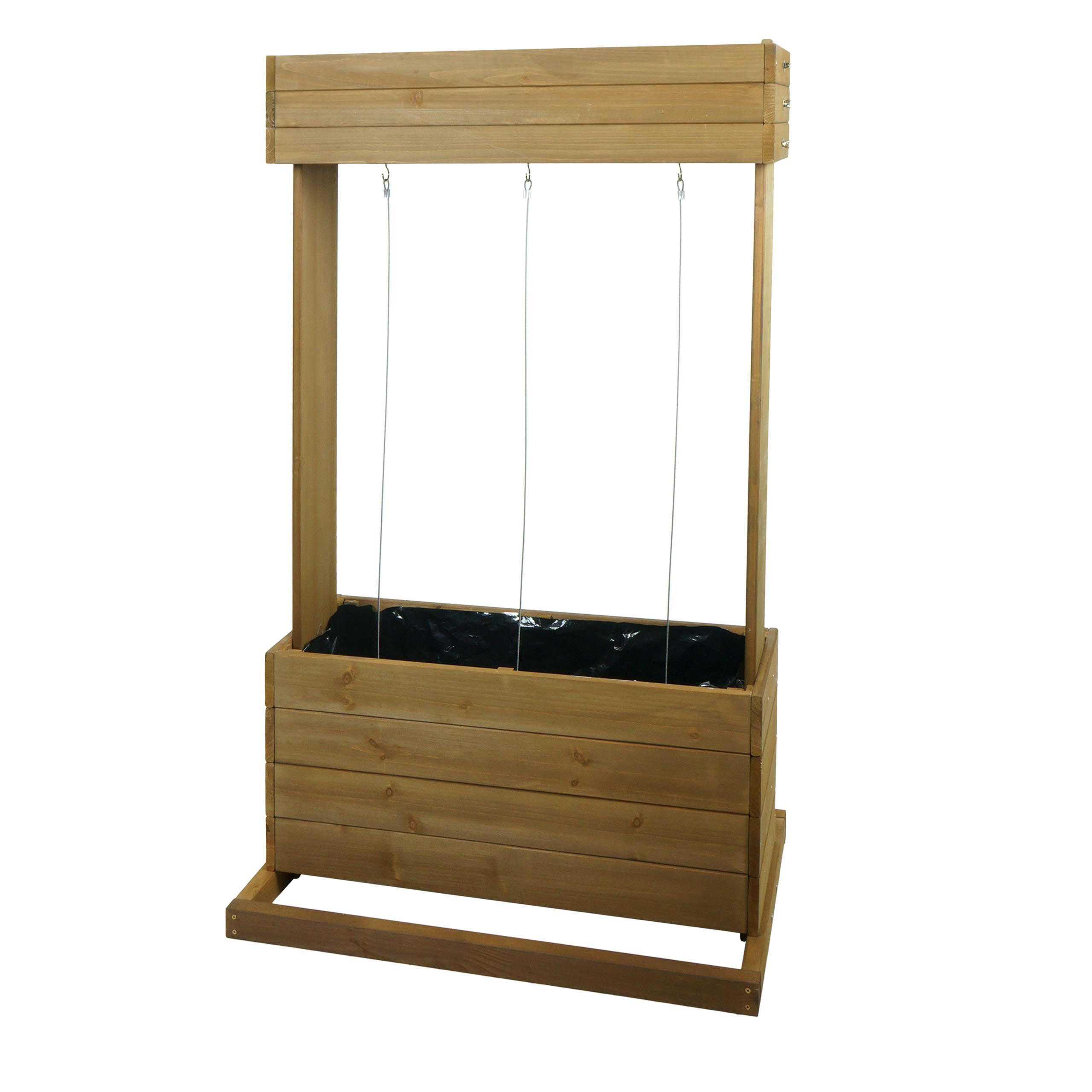 HOCHBEET Braun - Braun, Holz (85/145/50cm) - MCW