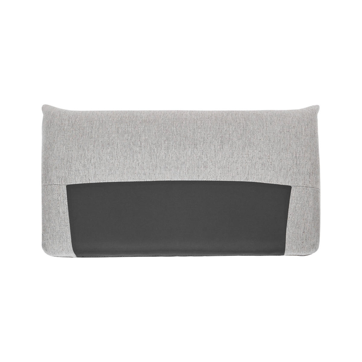 SESSEL Stoff Hellgrau Jubek - Hellbraun, Textil (120/81/104cm) - Beliani
