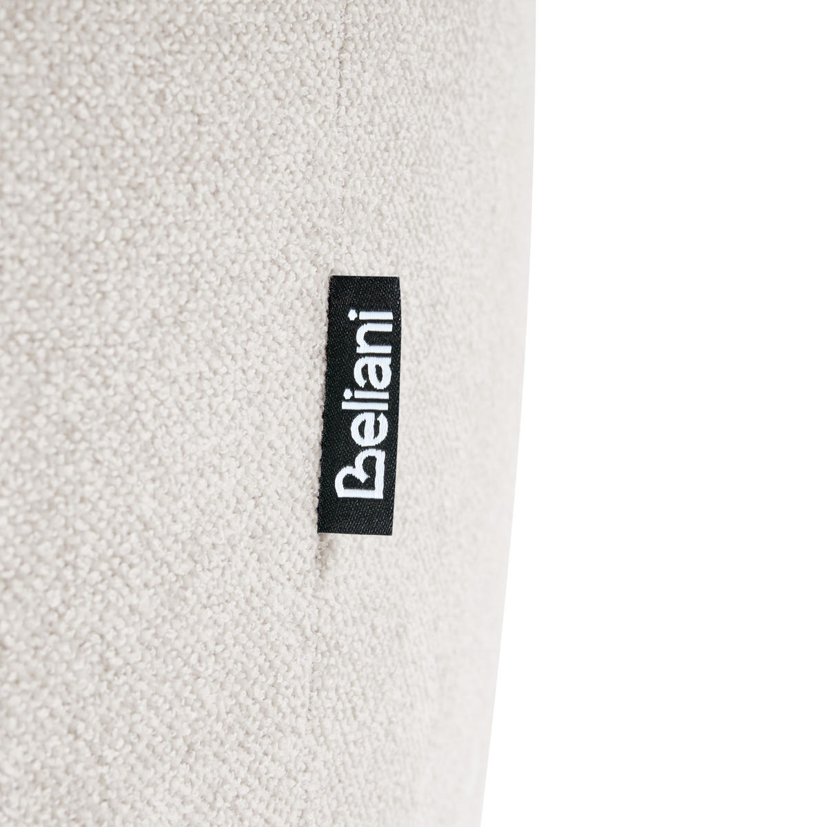 SESSEL Stoff Weiß Hogbo - Weiß, Textil (110/73/93cm) - Beliani