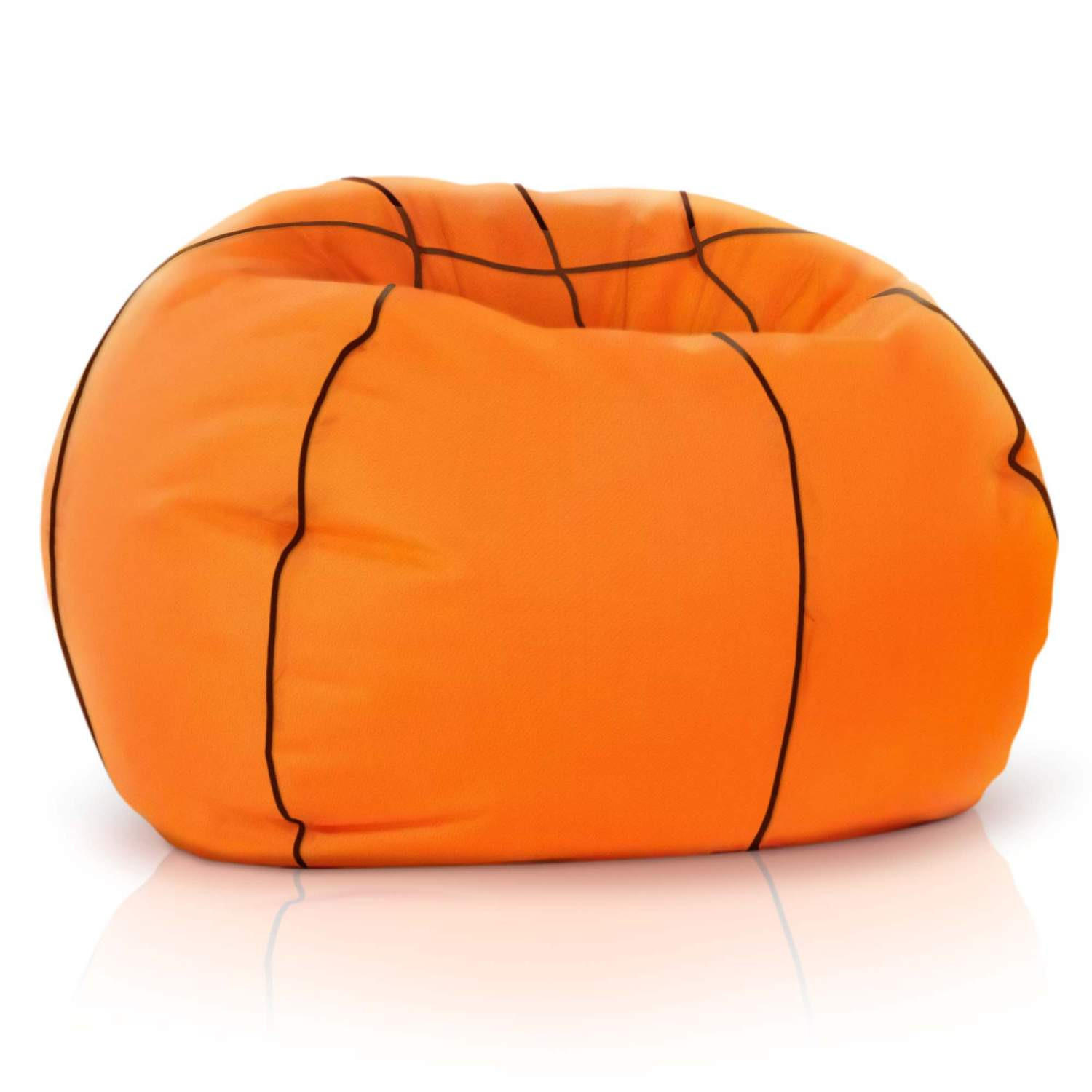 GAMING-SITZSACK Basketball 90cm - 250L - Orange, Textil (90/90/90cm) - Green Bean