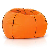 GAMING-SITZSACK Basketball 110cm - 300L - Orange, Textil (110/110/110cm) - Green Bean