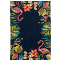 OUTDOORTEPPICH Rosetta 70x140 cm - Anthrazit, Textil (70/140cm) - Gino Falcone
