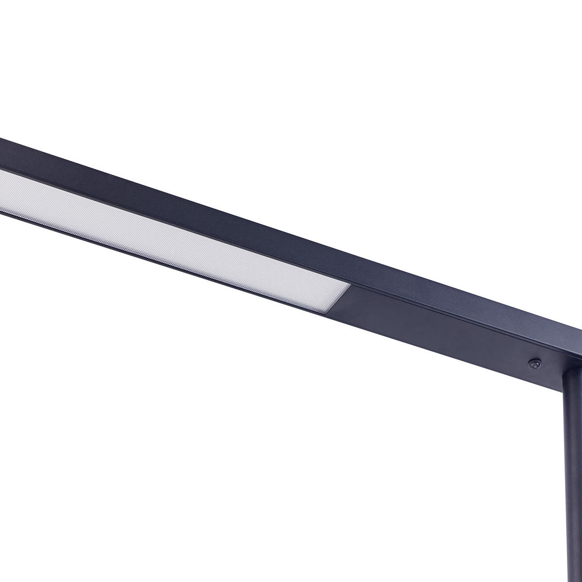 STEHLAMPE Perseus 7/95/186 cm - Schwarz, Metall (7/95/186cm) - Beliani