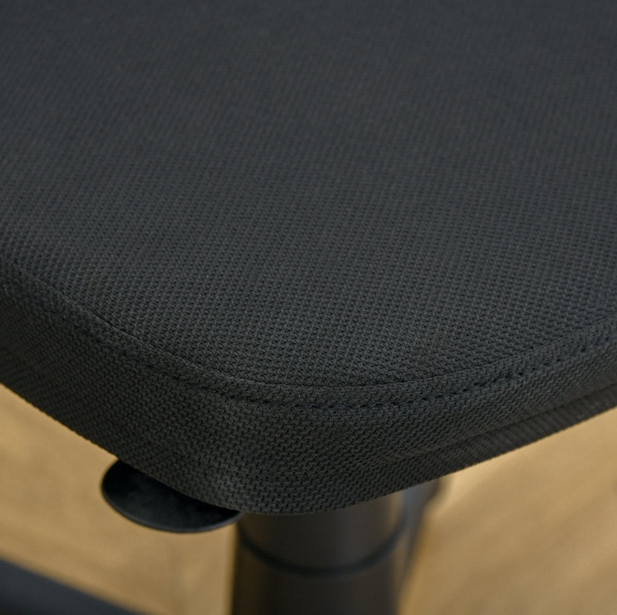 BÜROSTUHL in Schwarz 48x43x89,5 cm, höhenverstellbar, ohne Armlehnen und mit Rollen - Schwarz, Textil (43/89.5/48cm) - IVMEU