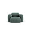 SESSEL Molino aus Chenille-Stoff petrol - Petrol, Textil (95/72/105cm) - Micadoni