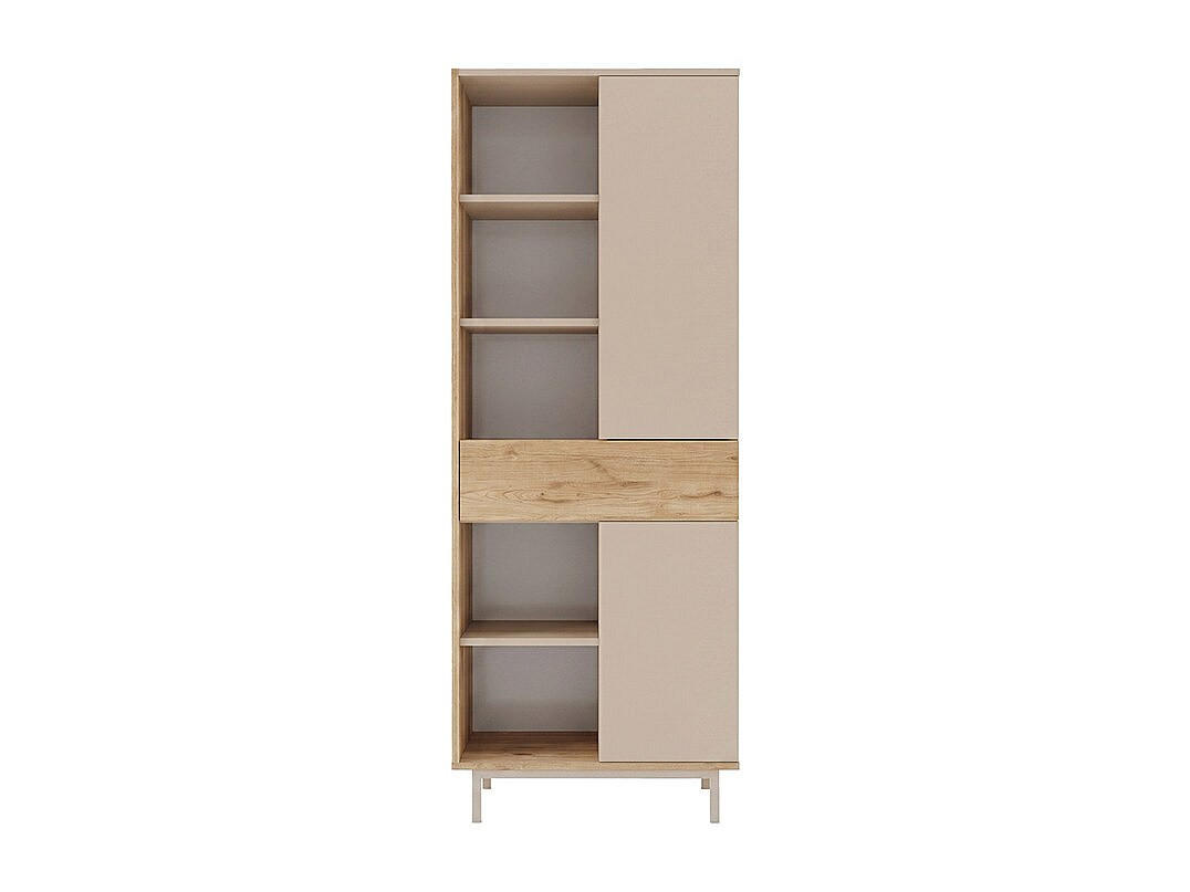 BÜCHERREGAL - 71.6 cm x 35 cm - holz - beige, naturfarben hell Reyala - Beige/Naturfarben, Holz (71.6/189/35cm) - Vente-Unique