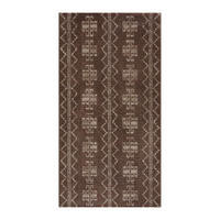 KURZFLOR-TEPPICH April 0608 Braun 80x300 cm - Braun, Textil (80/300cm) - carpet city