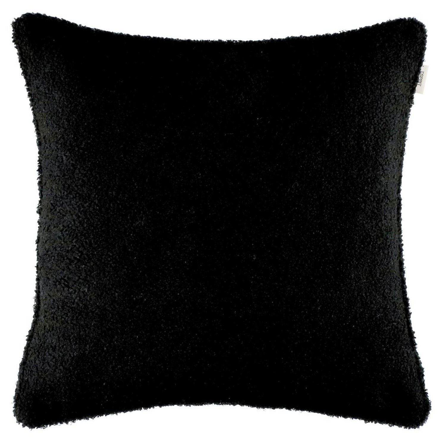KISSENHÜLLE Cute black 45x45cm - Schwarz, Textil (45/45cm) - Esprit