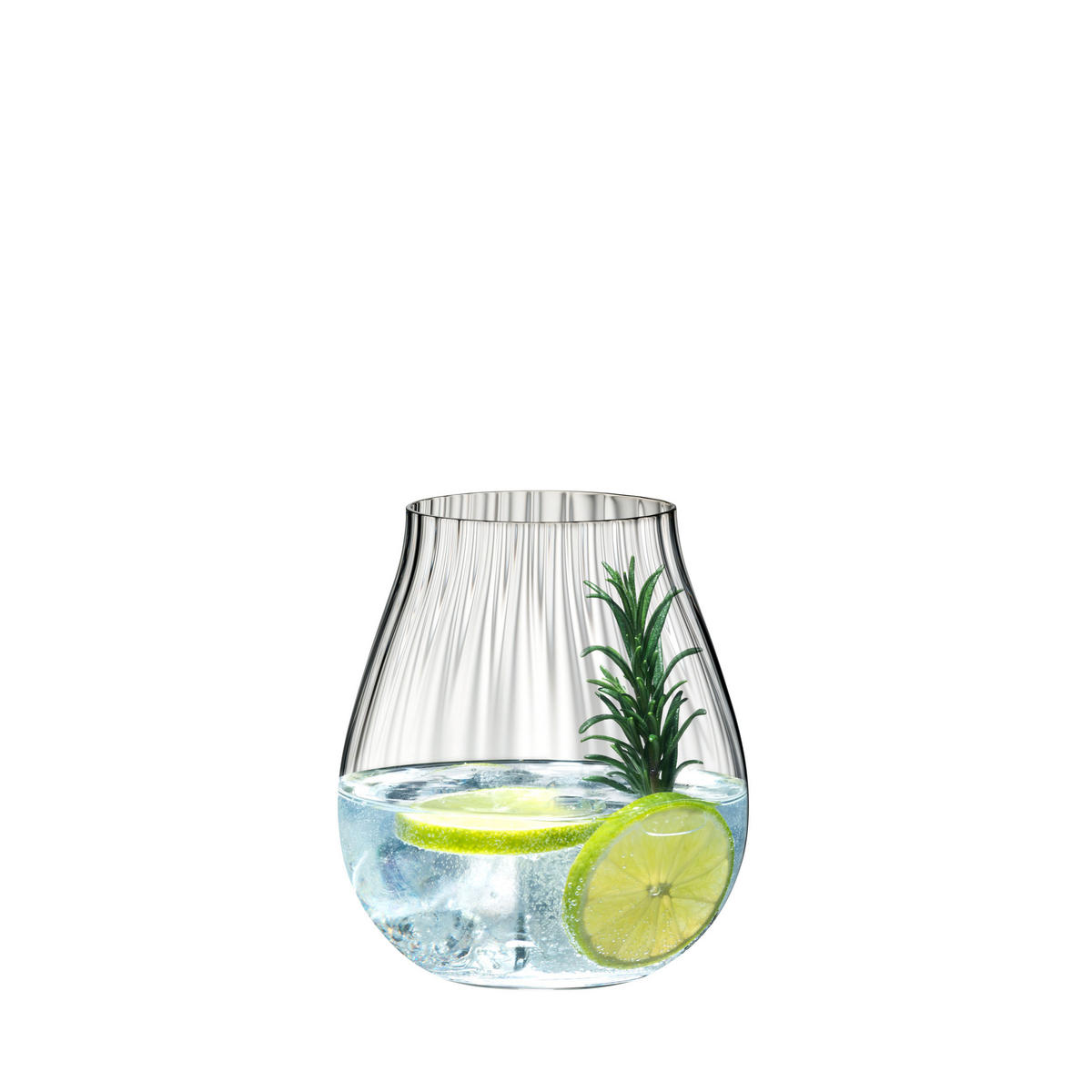TUMBLER Collection Optical Happy O, 2er Set, Hochwertiges Glas, 762 ml - Transparent, Glas (0.76L) - Riedel