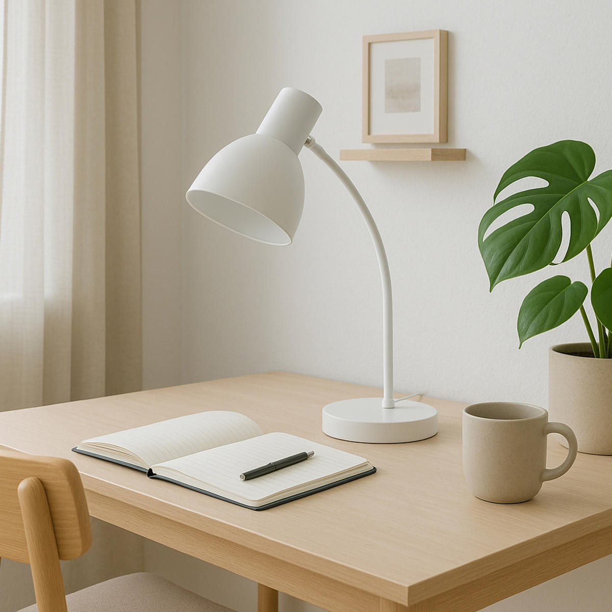 TISCHLEUCHTE Jerry Weiß 31/15/42,9 cm - Weiß, Metall (31/15/42.9cm) - Brilliant