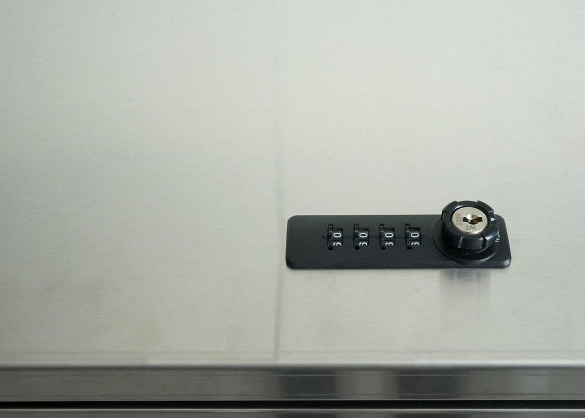 MÜLLTONNENBOX 4er HxBxT 120x264x85cm Anthrazit WPC Edelstahl 128kg - Anthrazit, Metall (264/120/85cm) - PROREGAL