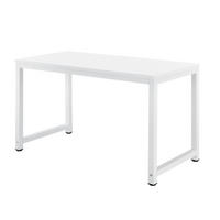 COMPUTERTISCH Herning - Weiß, Holzwerkstoff/Metall (60/120/75cm) - [en.casa]