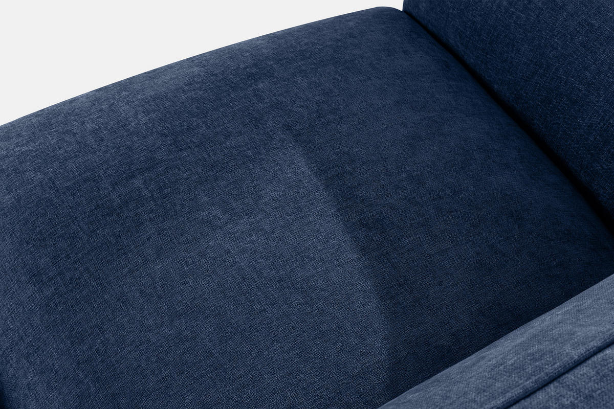 3-SITZER SOFA FUBBO, Dunkelblau - Dunkelblau, Holz/Holzwerkstoff (290/73/96cm) - KONSIMO®