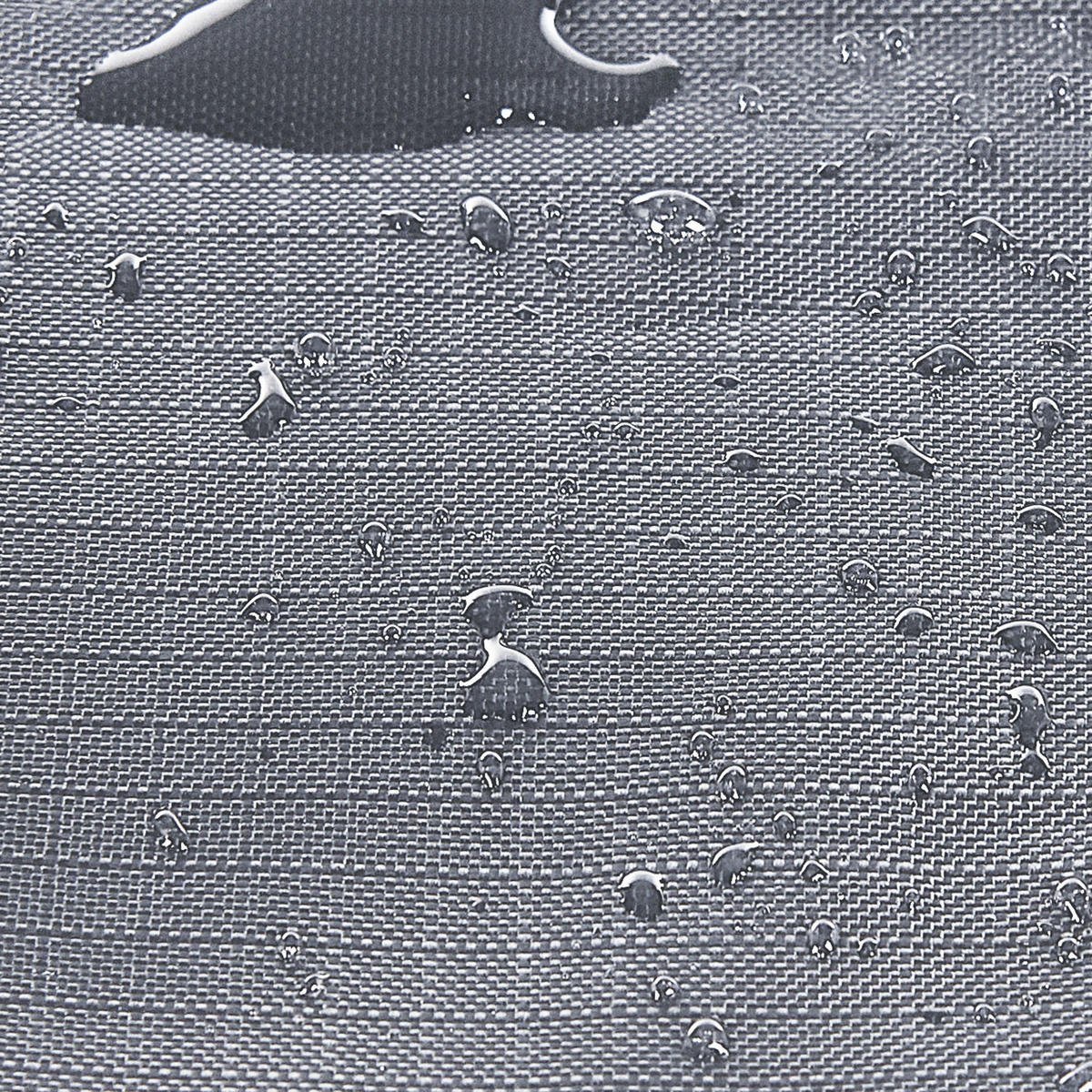 REGENSCHUTZ für Hängesessel 200/120/120 cm Chuva - Grau, Kunststoff (200/200/120cm) - Beliani