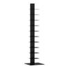 BÜCHERREGAL Eksjö - Schwarz, Metall (39/150/39cm) - [en.casa]