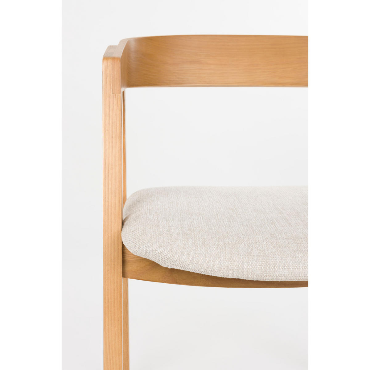 ESSZIMMERSTUHL Mads Natur - 2 er Set - Naturfarben, Kunststoff (49/72/50cm) - Zuiver