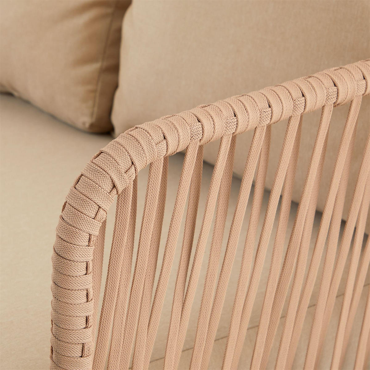 GARTENMÖBEL MYKONOS - Beige, Metall - IDIMEX
