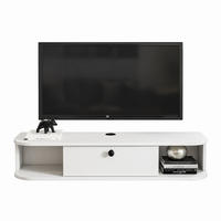TV-ELEMENT Ibarra 120 cm Weiß - Weiß, Holzwerkstoff (120/23.4/29.6cm) - Decorotika