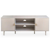 LOWBOARD ZELDA hellgrau - Hellgrau, Holzwerkstoff (147/60/40cm) - IDIMEX