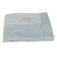 BABYDECKE 80 x 80 cm Lil Planet türkis - Hellblau, Textil (80/80cm) - Roba
