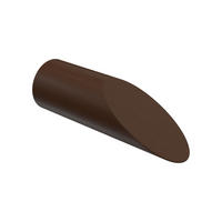 ENDSTÜCKE FÜR GARDINENSTANGEN 16 mm Ø, Franca Nussbaum, Packung 2 Stück - Nussbaumfarben, Holz (7.8/2.6/2.6cm) - INTERDECO