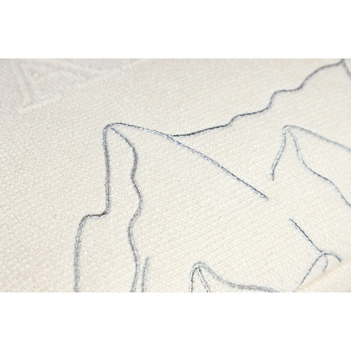 ZIERKISSENHÜLLE DAHEIM - Weiß, Textil (50/30cm) - Sportalm Kitzbühel