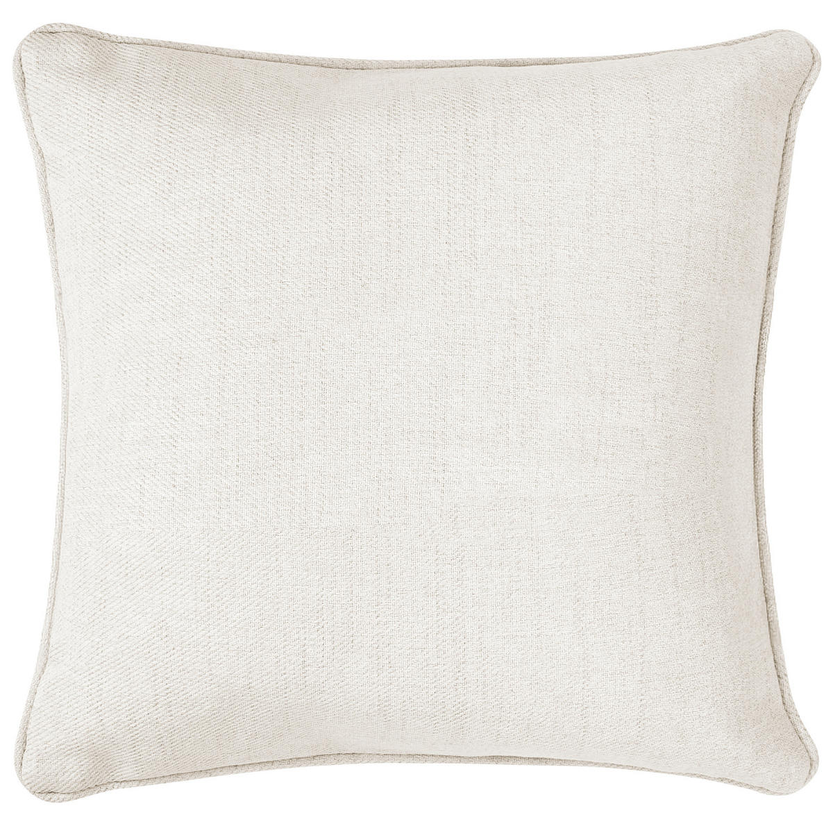 POHOVKA 3-místná Látka Krémově bílá Svanek - krémová, textil (196/77/85cm) - Beliani