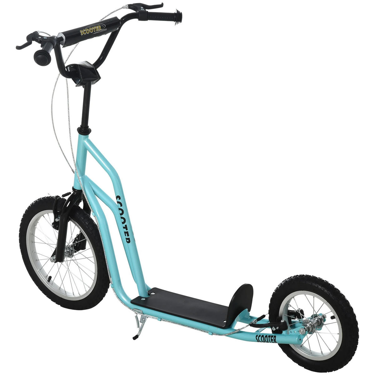 TROTTINETT Luis Rot/Blau Stahl 135/58/88-94 cm - Blau, Kunststoff/Metall (94/135/58cm) - Jamb