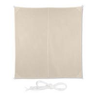 SJENILO - bež, tekstil/metal (300/300cm) - Relaxdays