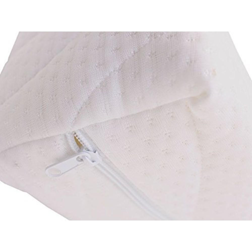 MATRATZENBEZUG Easy Active Cool 14-16 cm Höhe mit Reißverschluss für Matratzen 90x180x14 cm - Weiß, Naturmaterialien - Best For Home