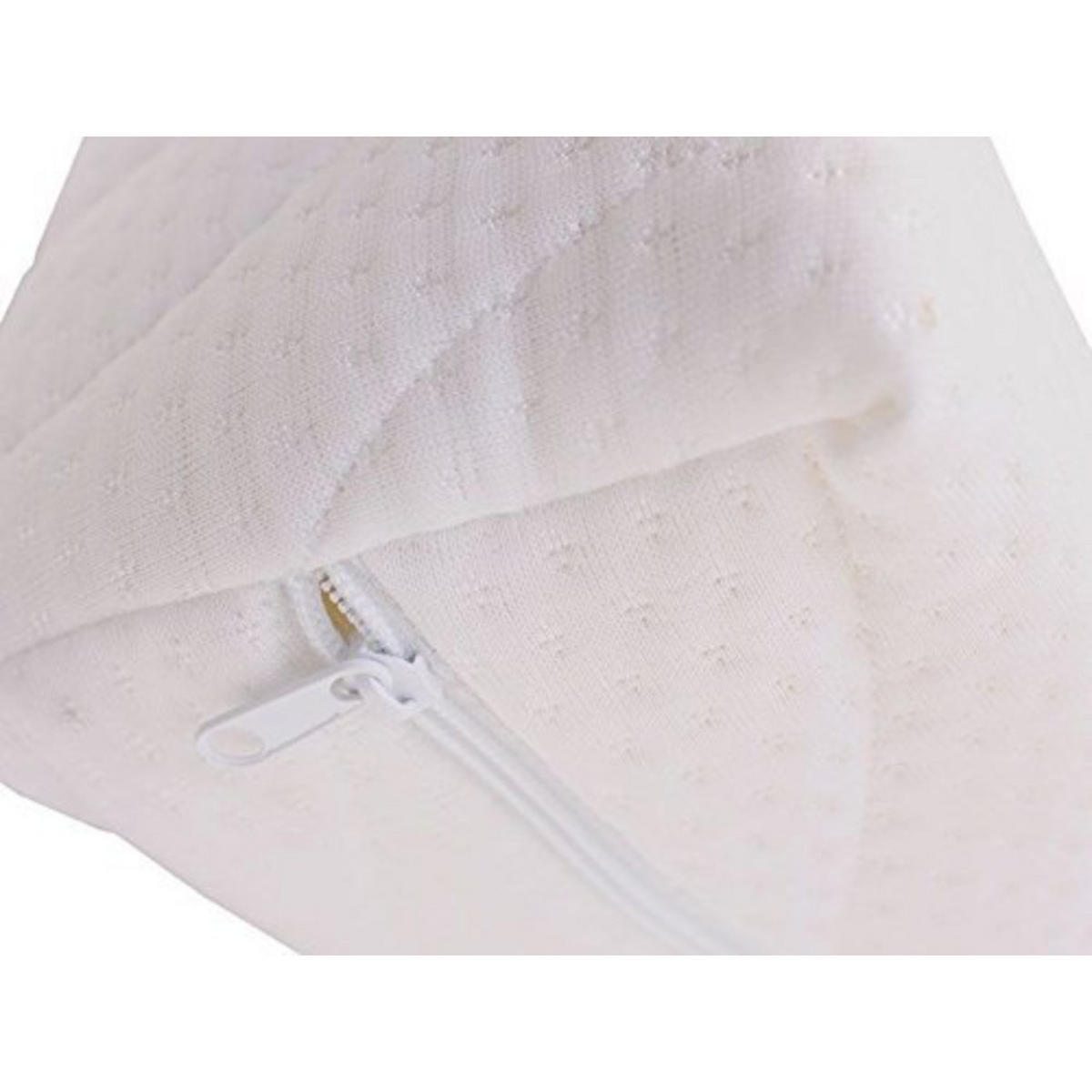 MATRATZENBEZUG Easy Active Cool 14-16 cm Höhe mit Reißverschluss für Matratzen 80x180x14 cm - Weiß, Naturmaterialien - Best For Home