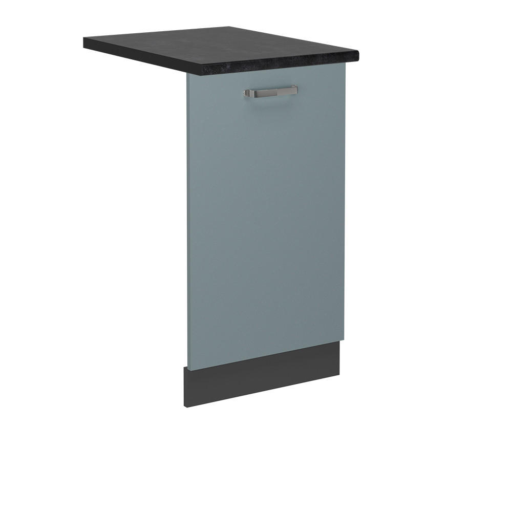 DISKMASKINENS FRONTPANEL R-Line Blågrå 45 cm , AP Antracit Blågrå, Antracit 81.8/45/60 cm
