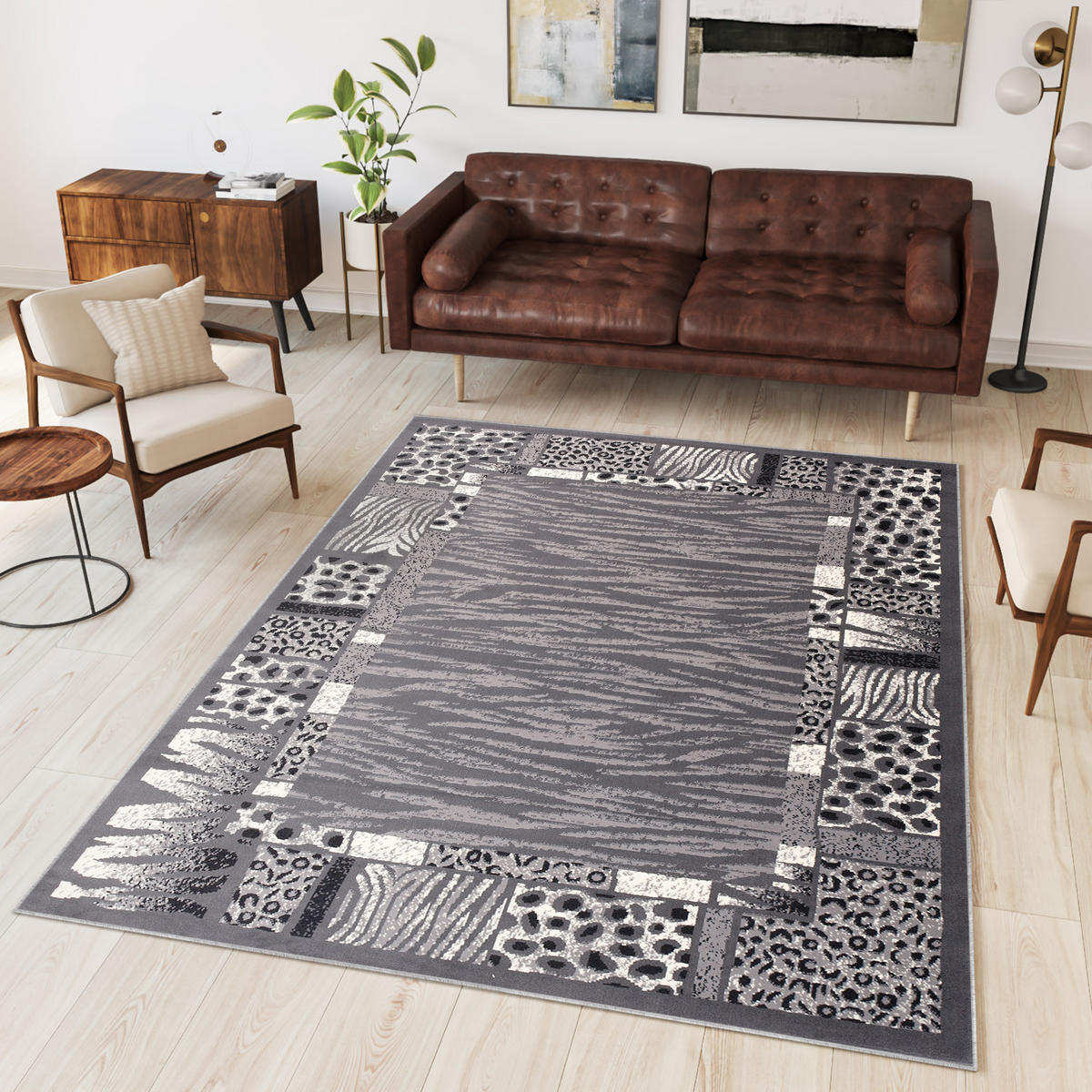 TEPPICH DREAM Grau 250/350 cm - Grau, Textil (250/350cm) - Tapiso