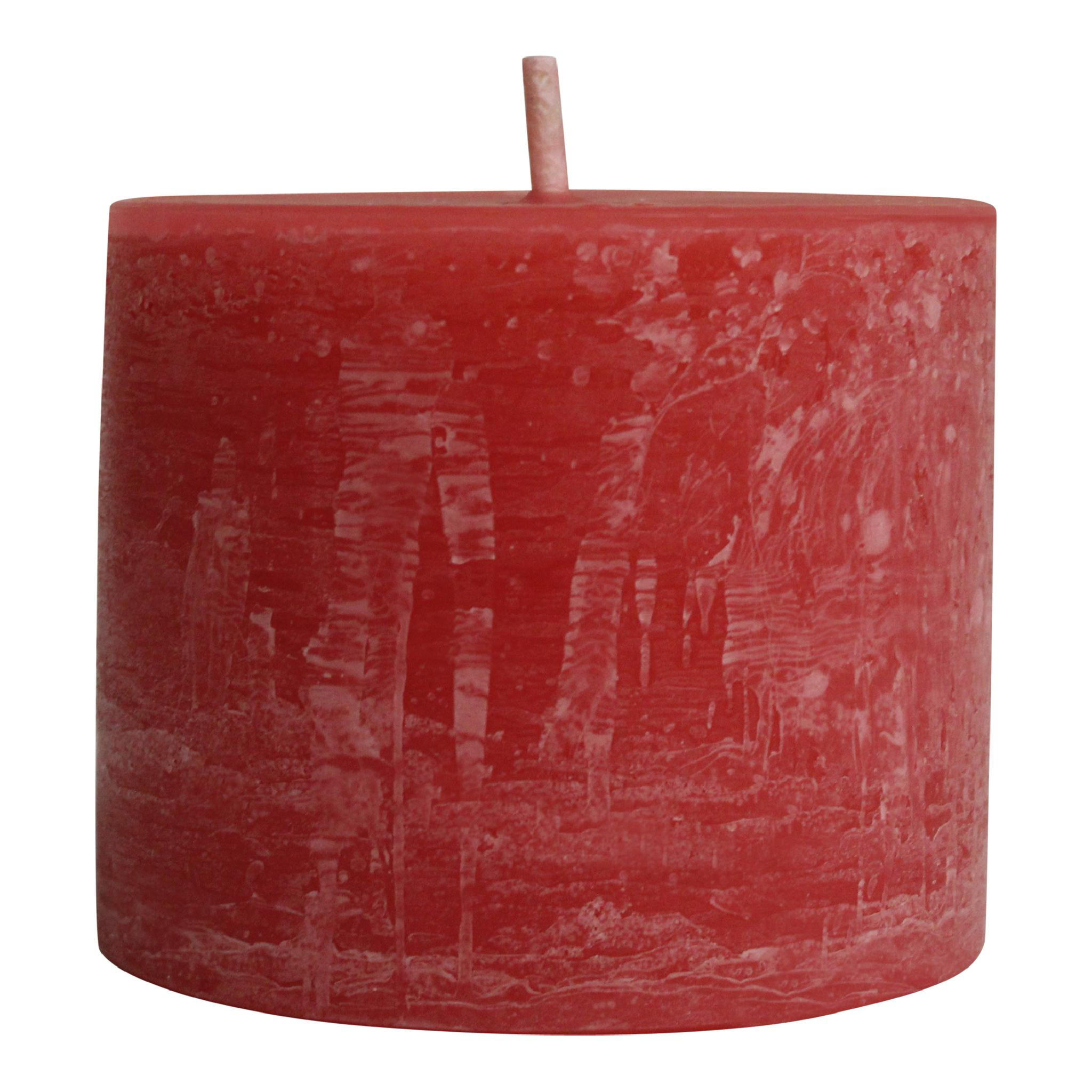 Ptmd Collection Kerze Kirschrot 15x12x15 cm