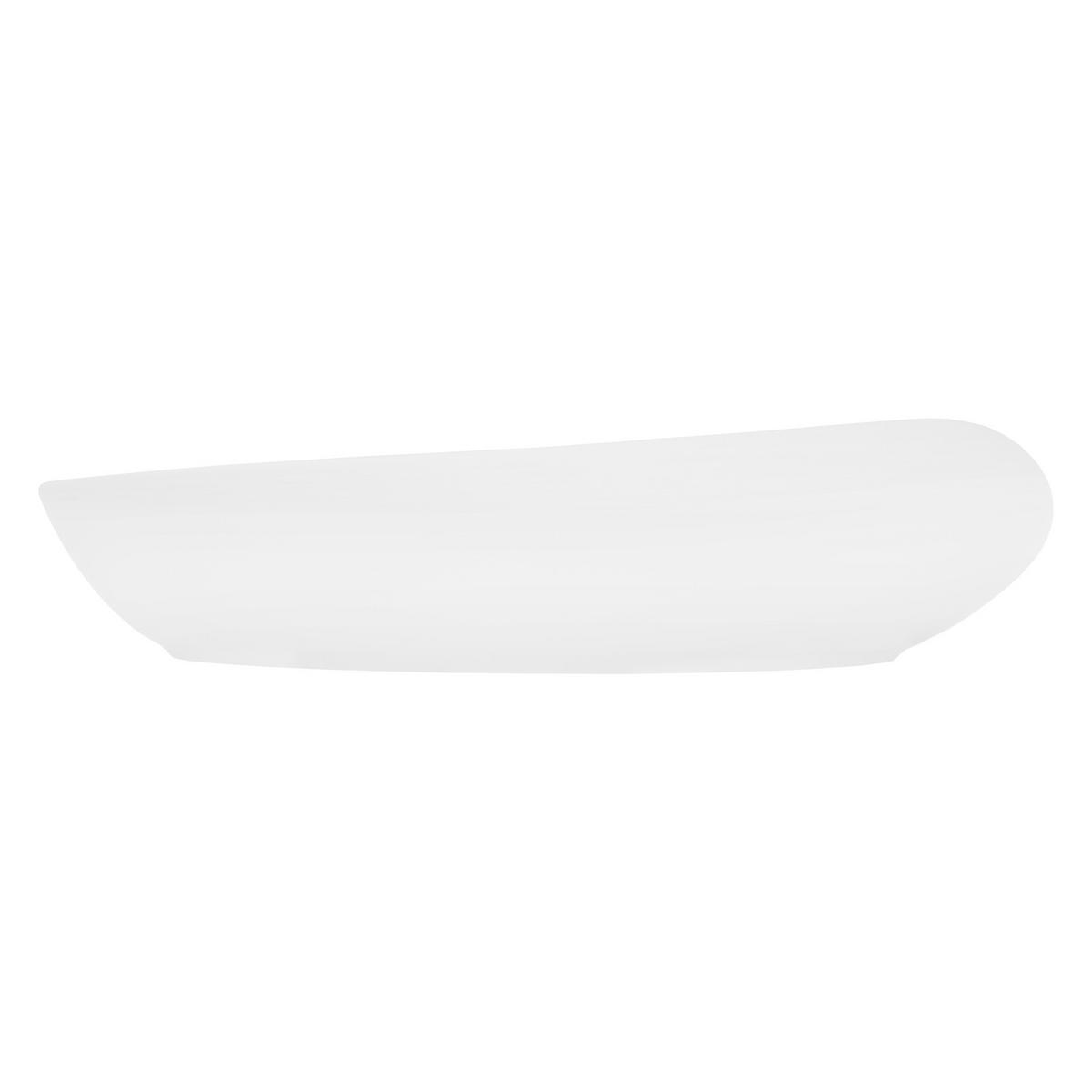 WASCHBECKEN - Weiß, Keramik (37.5/14.5/58.5cm) - LuxeBath