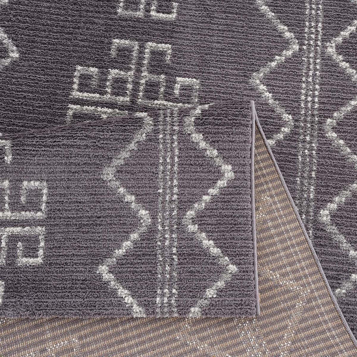 KURZFLOR-TEPPICH April 0608 Grau 160x230 cm - Grau, Textil (160/230cm) - carpet city